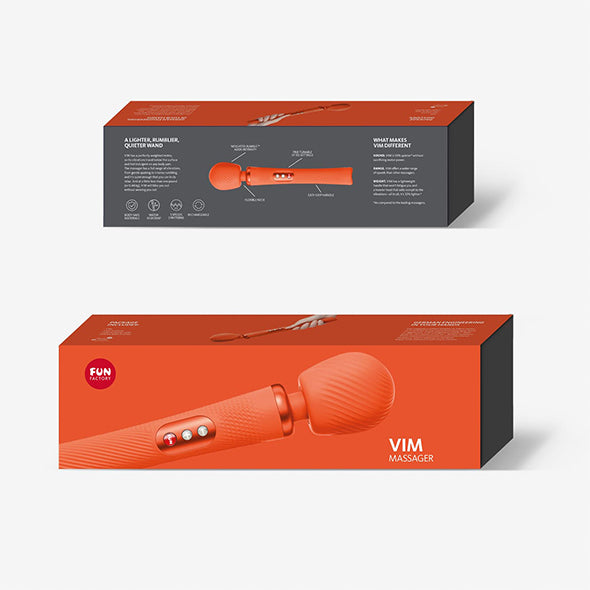 VIM Rumbly Rechargeable Wand Massager by Fun Factory