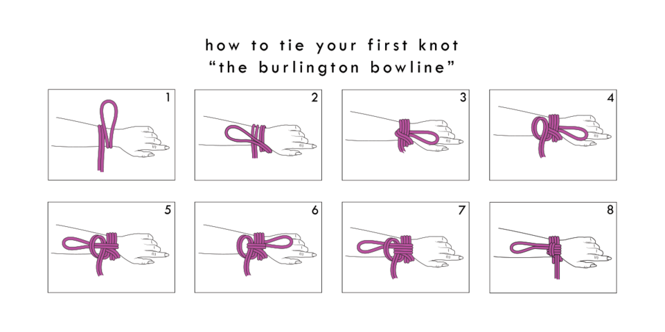 Unicorn Rainbow Bamboo Bondage Rope