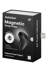 Satisfyer Black Waterproof Magnetic Deep Pulse Technology