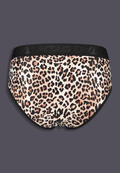 🐆 Leopard Tucking Bikini Briefs by UNTAG