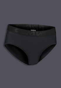 Black Tucking Bikini Briefs by UNTAG