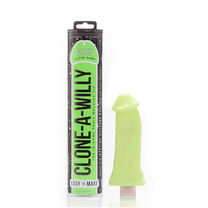 Clone-A-Willy DIY Silicone Dildo/Vibrator Building Kit ❤️️ Glow in the Dark Green