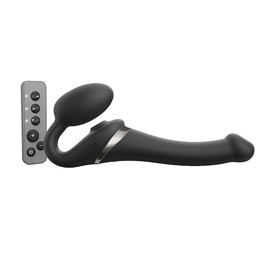 Strap-On-Me Multi Orgasm: Bendable Strapless Dildo with Vibrations and Remote Control