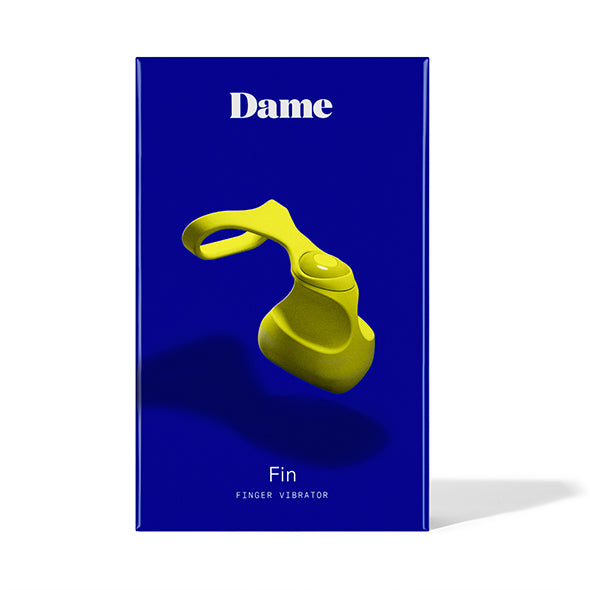 🐬 Dame Fin Finger Vibrator Ergonomic and Rechargeable