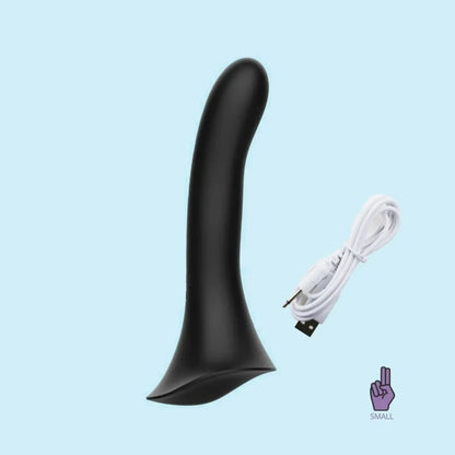 Fusion 2.0 WetForHer Silicone Harness Vibrating Dildo with Bumpy Base