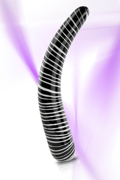 Dark Desire Curved Glass Dildo