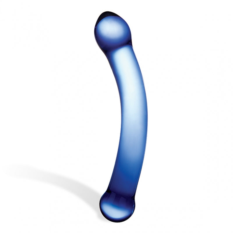 Curved G-Spot Glass Dildo