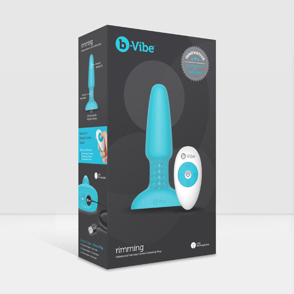 Rimming Plug 2 with Remote Control by B-Vibe Tailbone Shop Rimming Plug 2 with Remote Control by B-Vibe Tailbone Shop