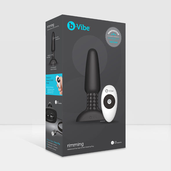 Rimming Plug 2 with Remote Control by B-Vibe