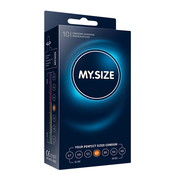 My Size Natural Latex Condoms 10 Pieces