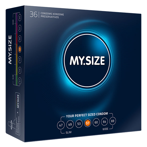 My Size Natural Latex Condoms 36 Pieces
