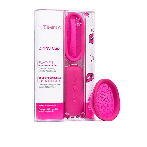 Ziggy Cup Two Intimina Flat Menstrual Cup