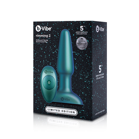 Rimming Plug 2 with Remote Control by B-Vibe