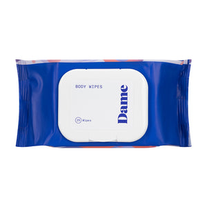 Biodegradable pH-balanced Body Wipes by Dame