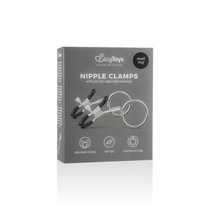 Adjustable Nipple Clamps With Feathers - EasyToys