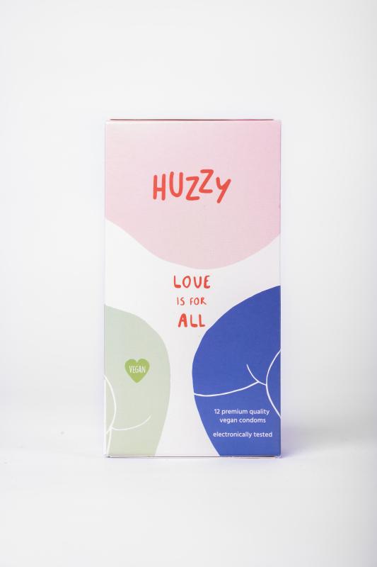 HUZZY Vegan Condoms 12 Pack