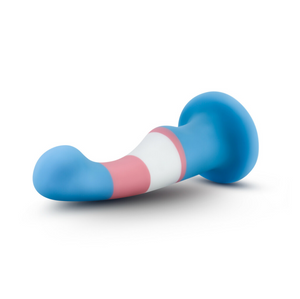 Avant P2 True Blue Transgender Pride Silicone Dildo with Suction Cup