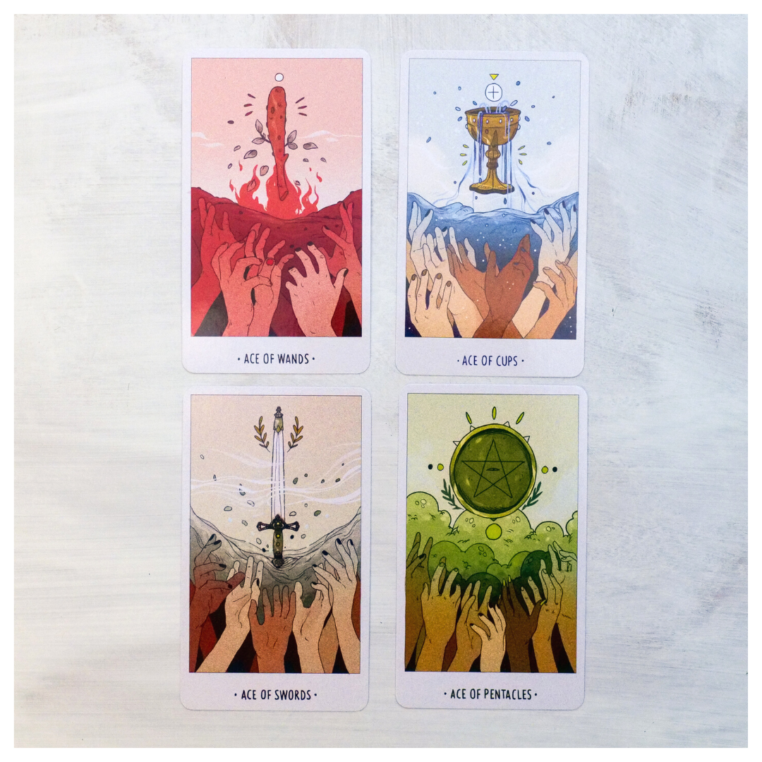 White Numen: a Sacred Animal Tarot