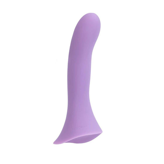 Fusion WetForHer Silicone Harness Dildo with Bumpy Base