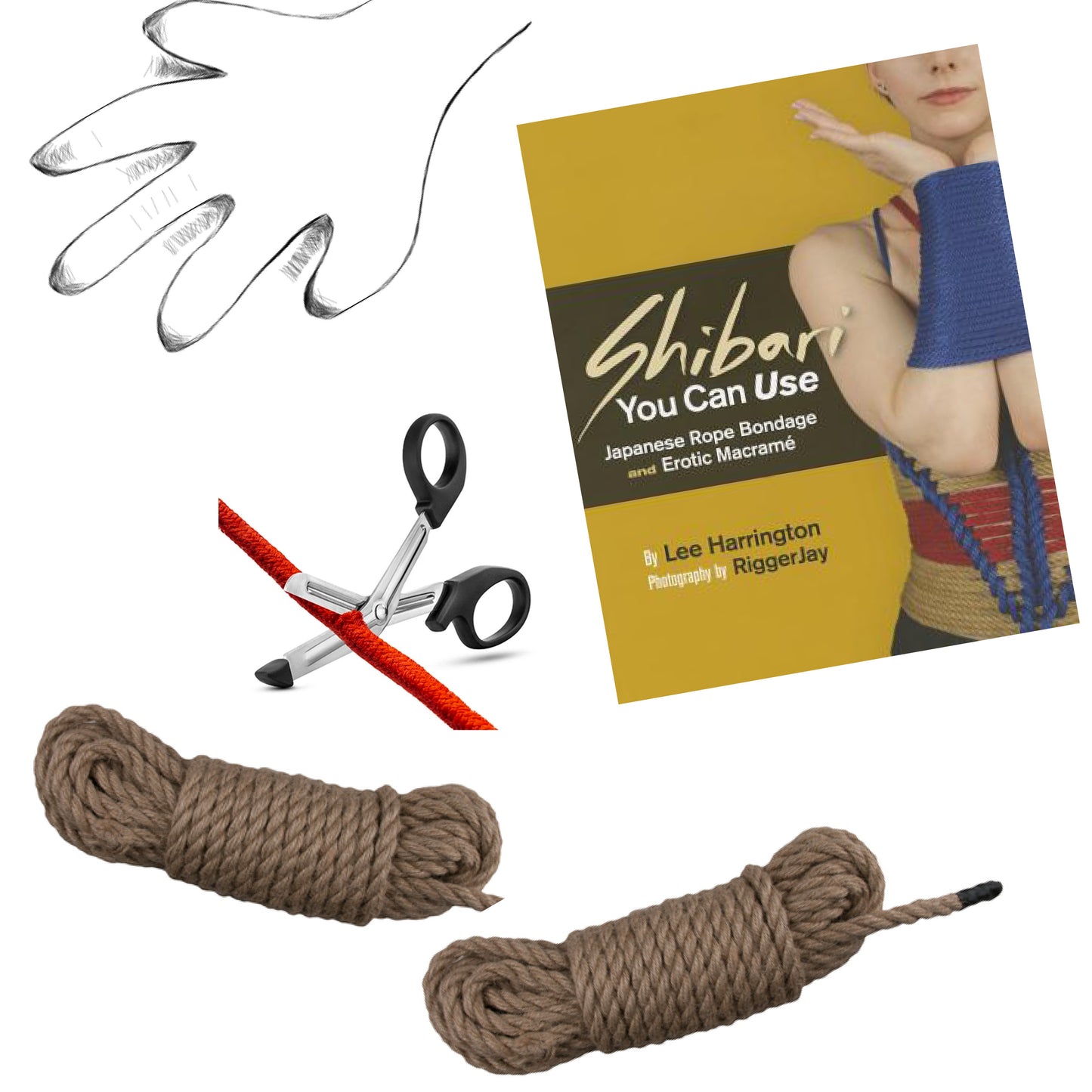 Tie Me Up Couples Intro to Shibari Kit